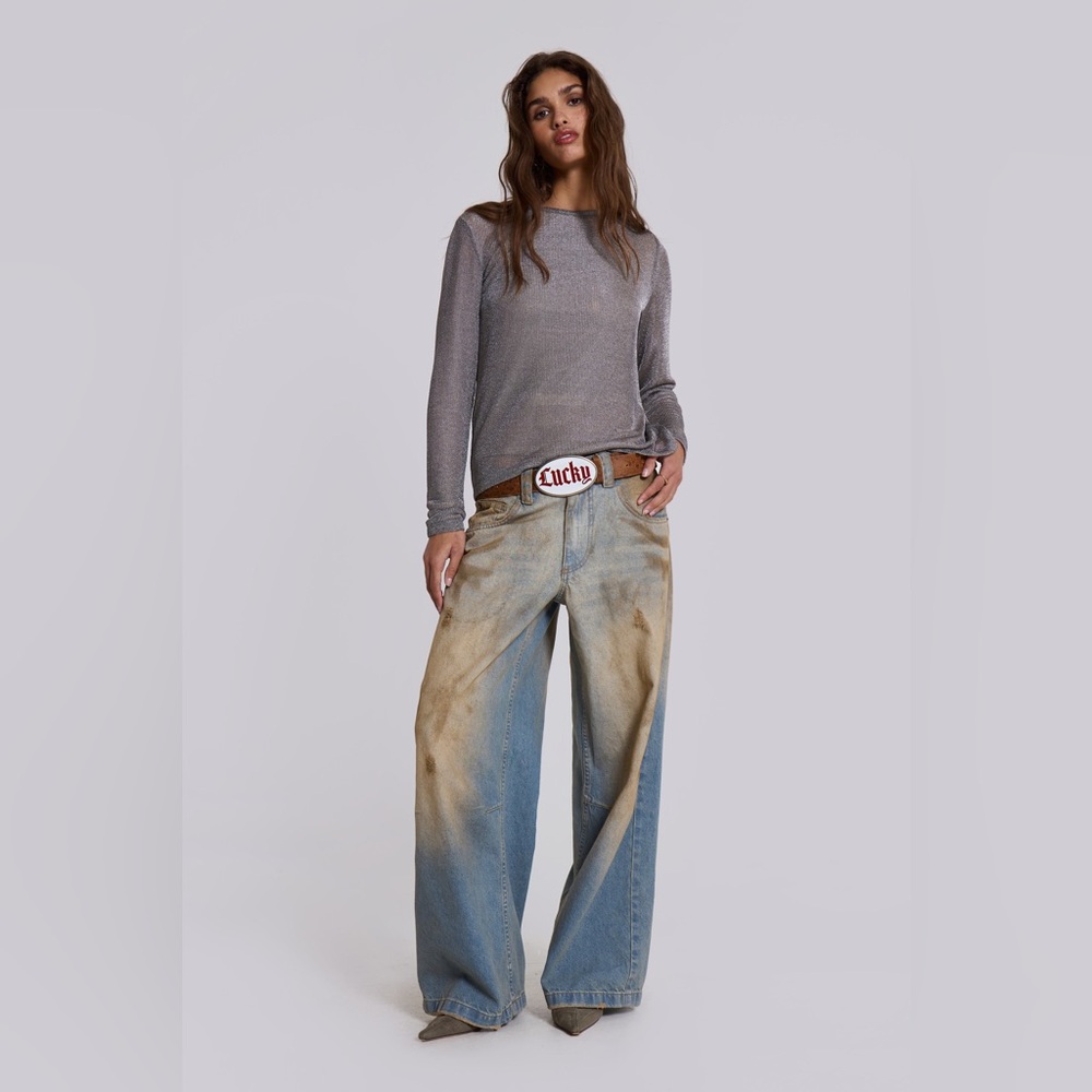 Jaded London Mud Wash Colossus Jeans
